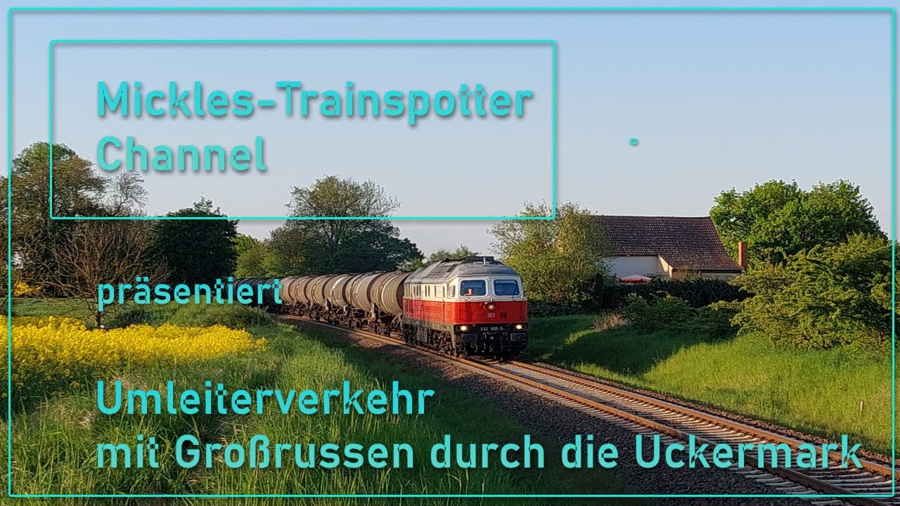 ☆☆☆ Umleiterverkehr mit Großrussen durch die Uckermark ☆☆☆