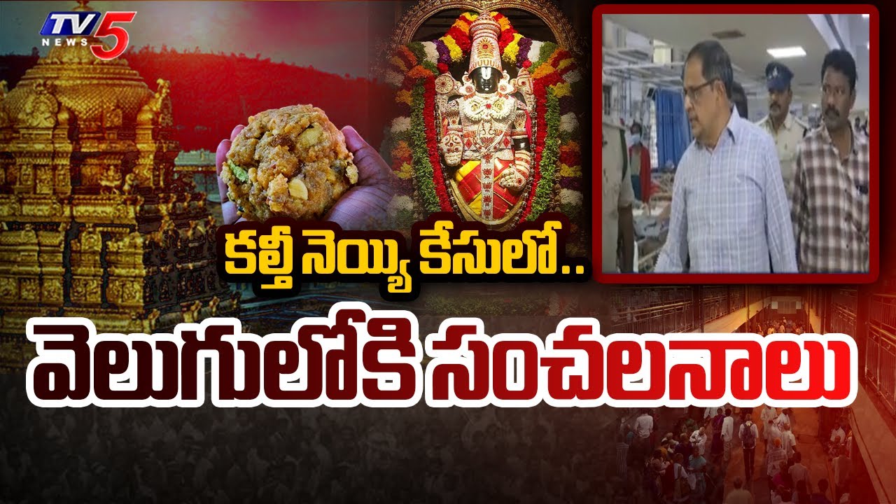 వెలుగులోకి సంచలనాలు..!  Sensational Facts On Tirumala Adulterated Ghee Case | YSRCP | TV5 News