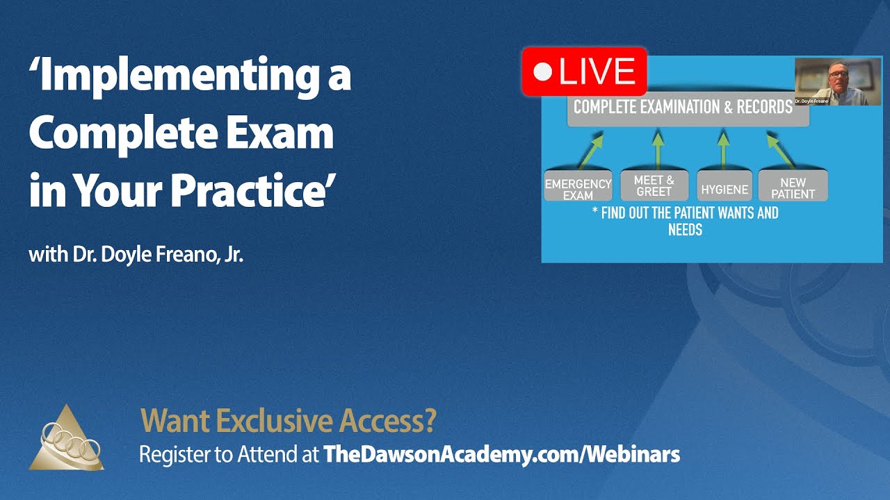 Dentists, implement a complete exam - THE RIGHT WAY! 🚀