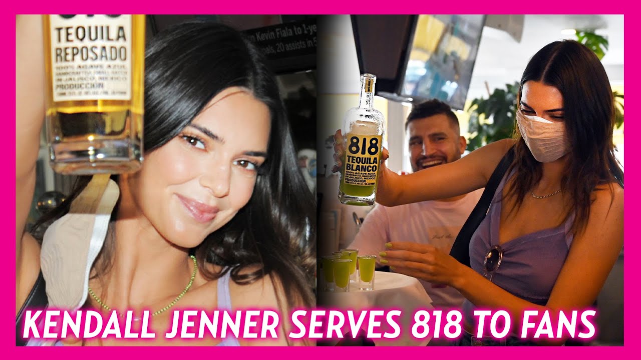Kendall Jenner Surprises Fans At Hamptons Bar Serves Them 818 Tequila Shots - VIDEO