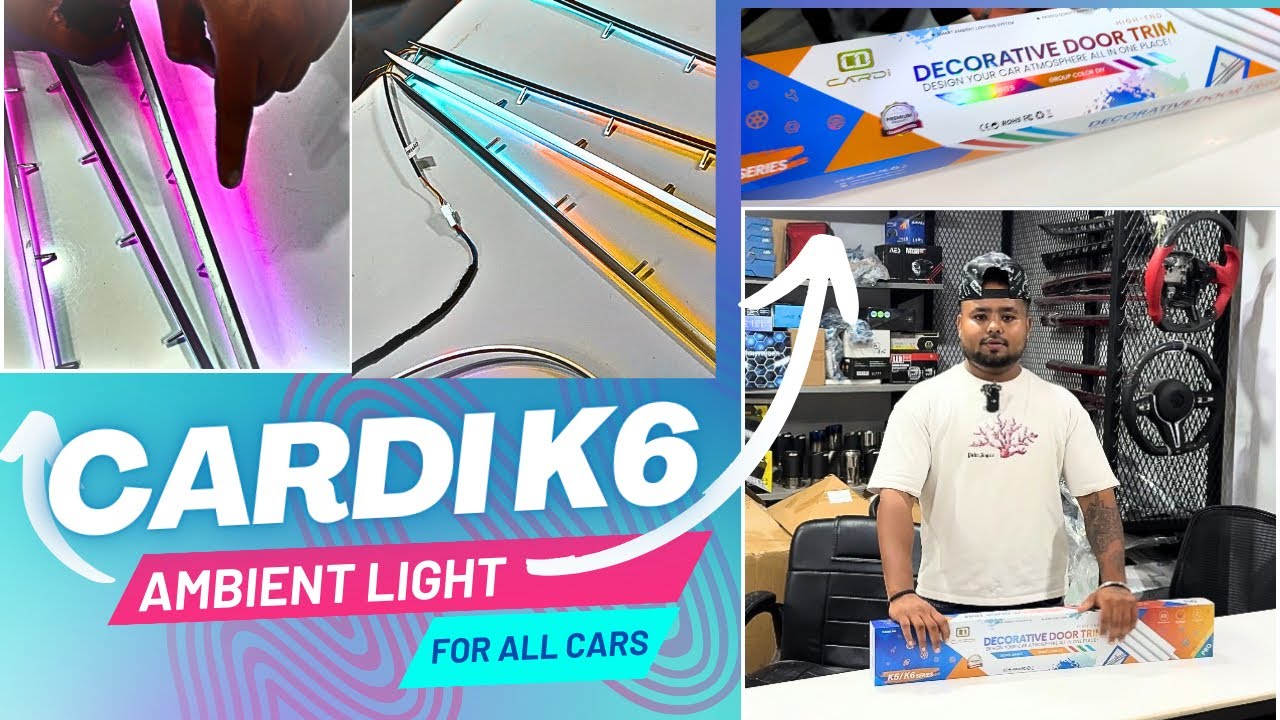 Cardi K6 Ambient for all cars✅|K4 or k6❓| Djs Automotive
