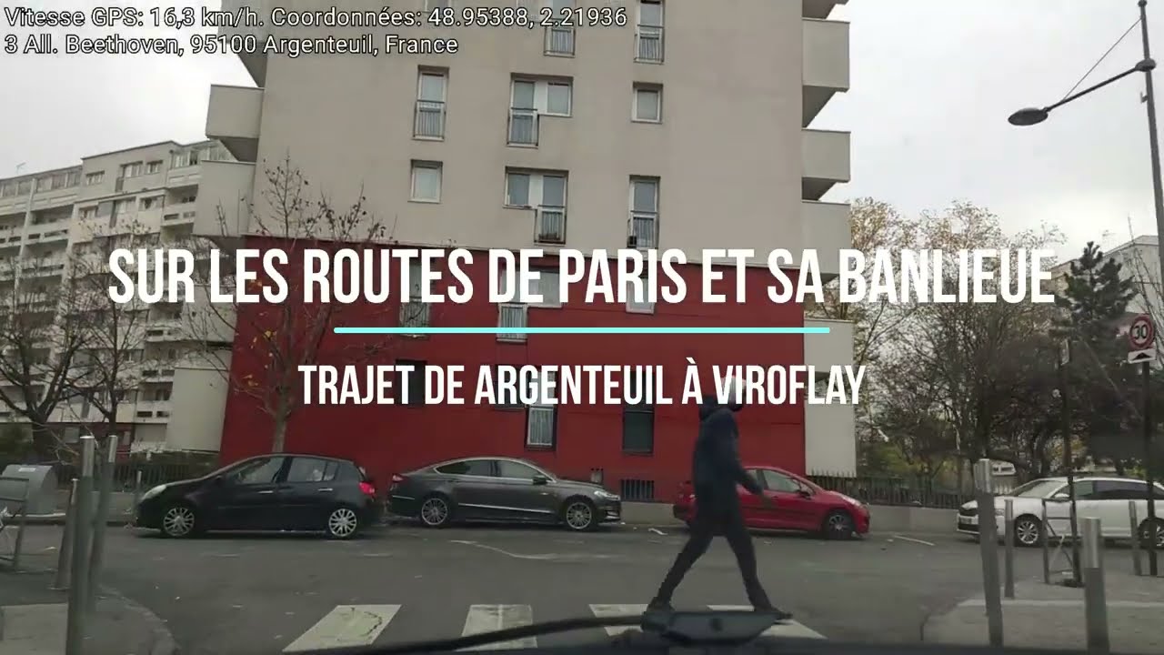Sur les routes d'Argenteuil à Viroflay