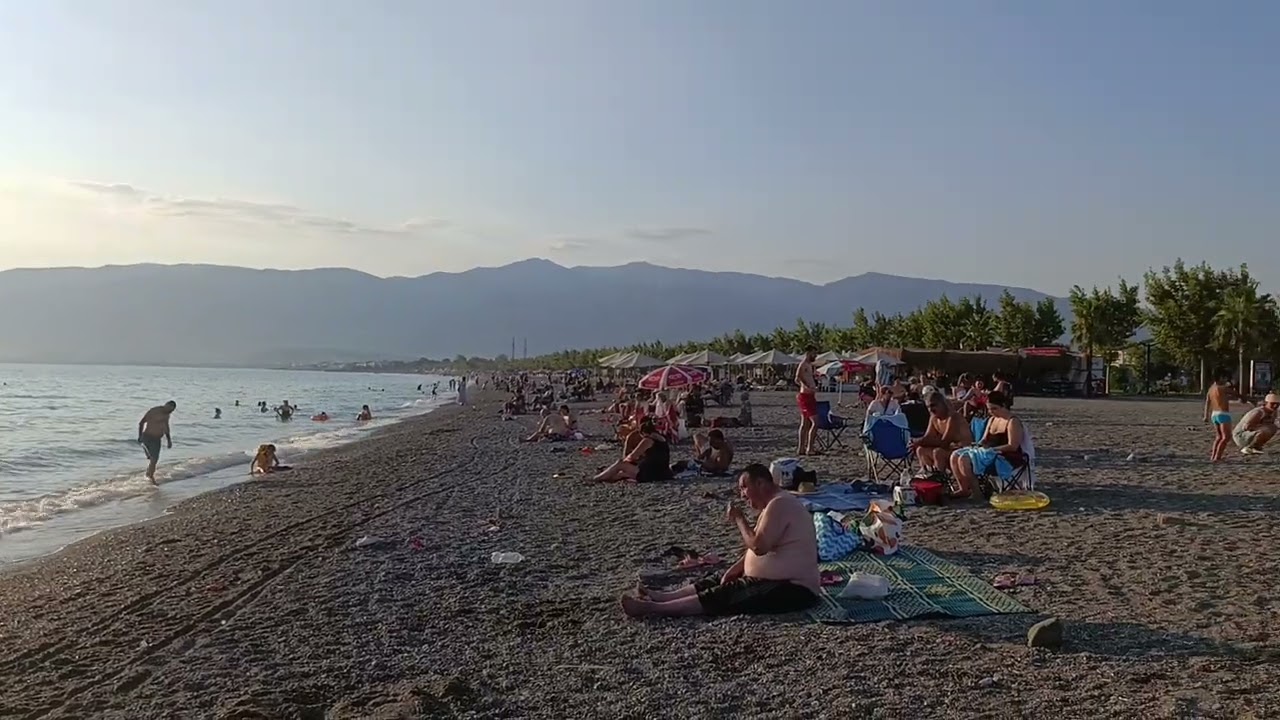 Akçay Altınkum sahili foseptik kokuyor.