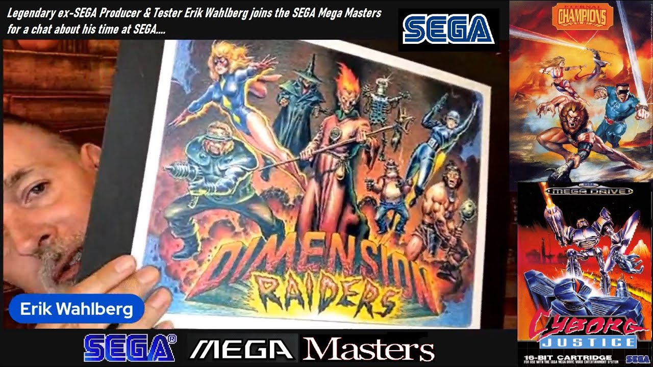 Ex SEGA Producer, Tester and Legend Erik Wahlberg joins us for a chat