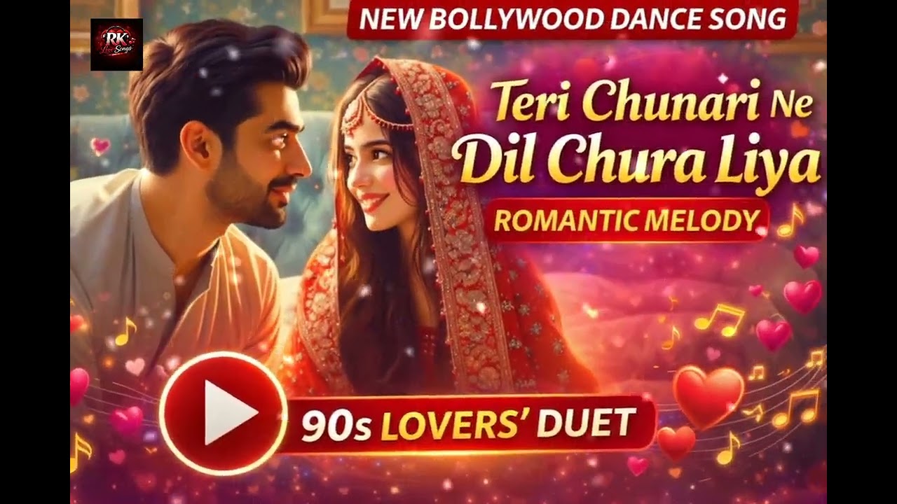 💞Teri Chunari Ne Dil Chura Liya 💖 | 90s Romantic ❤️Dance Melody | Lovers Duet song 2026 |💞