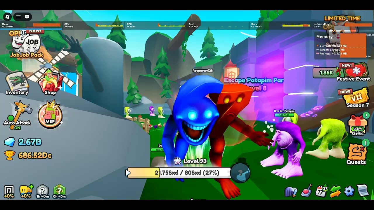brainrot evolution part 7 [i got golden tralalearo and tic tac]