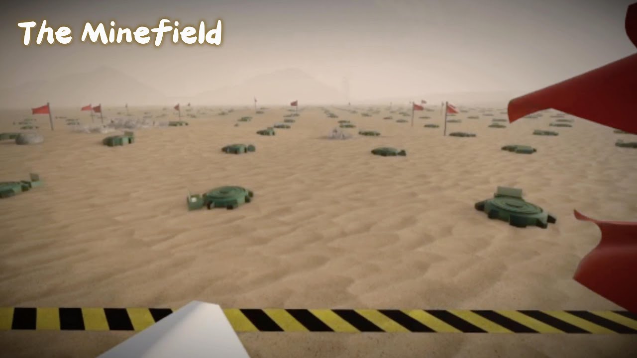 90% Mines 10% Gameplay - Roblox: The Minefield