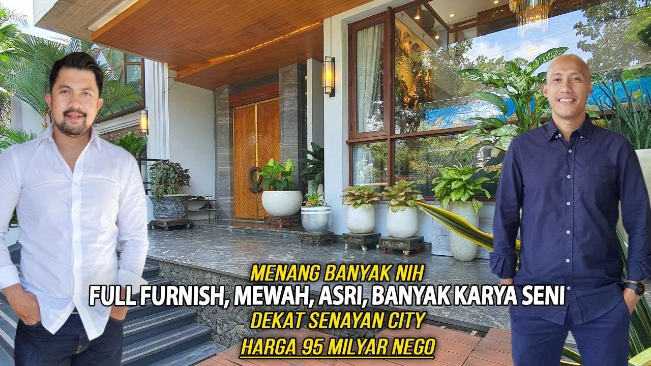 [ TURUN HARGA ] MENANG BANYAK NIH FULL FURNISH, MEWAH, ASRI, BANYAK KARYA SENI, DEKAT SENAYAN CITY