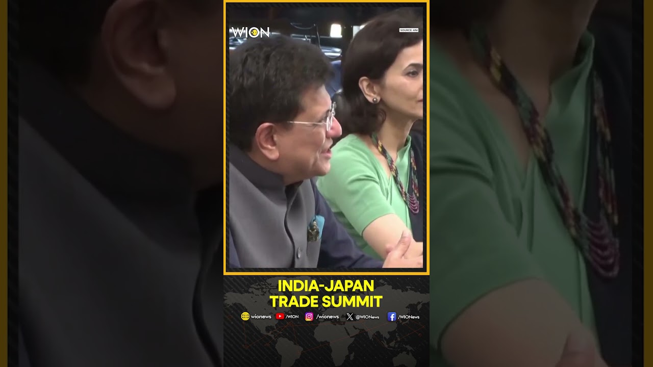 Indian Trade Minister Meets Japanese Counterpart in Tokyo | WION Shorts