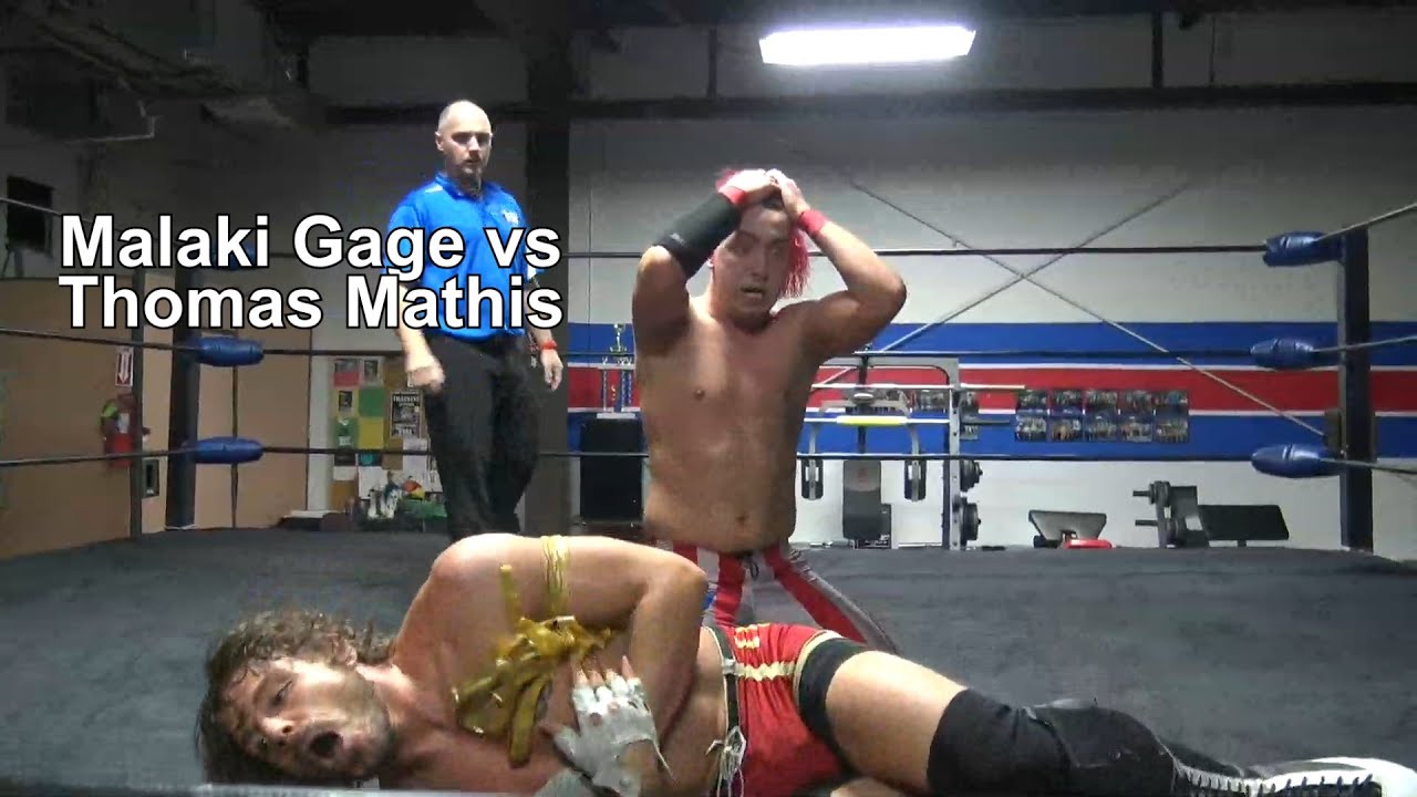 Malaki Gage vs Thomas Mathis 2 Free Wrestling Match