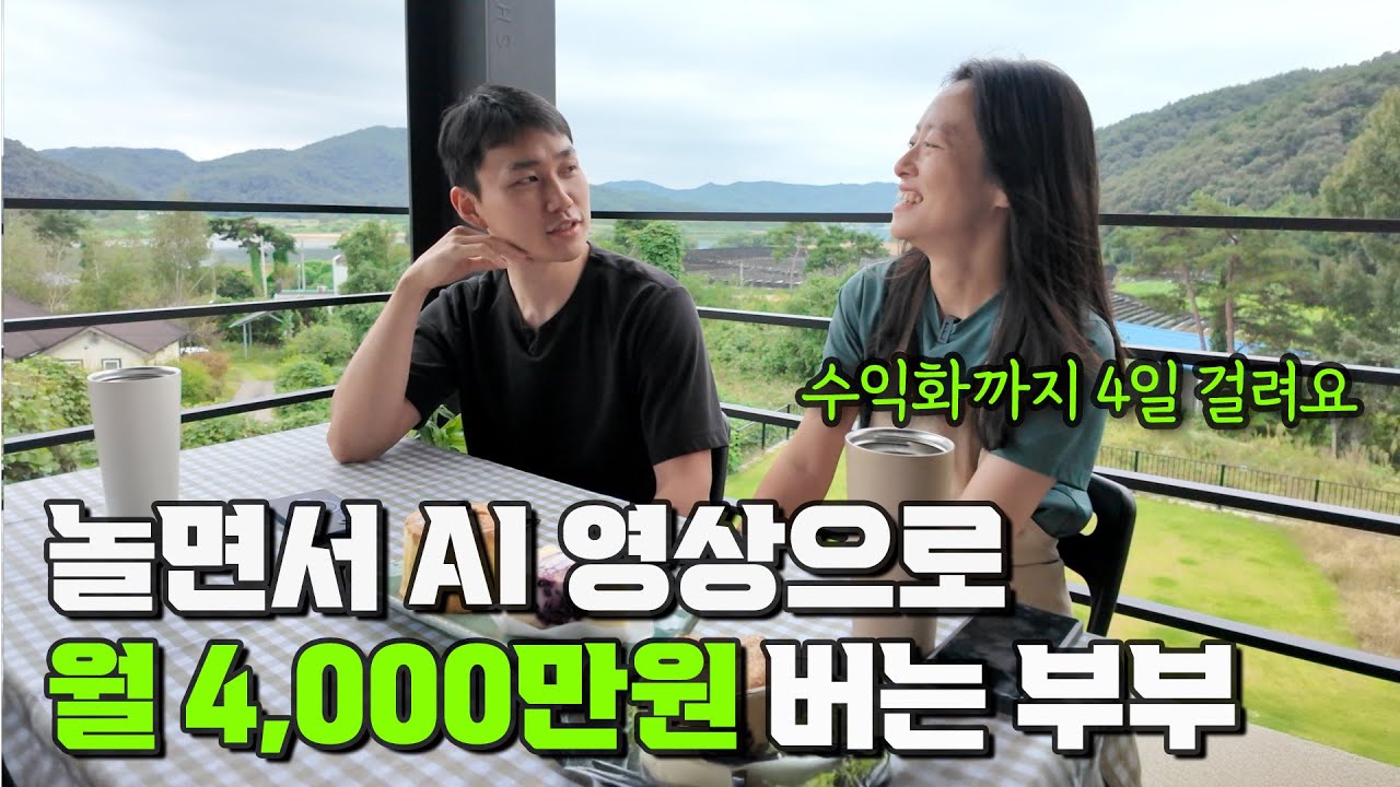 AI 노트북이 자동으로 달러 채굴해주고 시골 집에서 놀면서 한 달 4000만원 버는 부부ㅣ 휴먼스토리 ㅣ 직업의 모든것 ㅣ 돈버는사장님 ㅣ 자영업자이야기