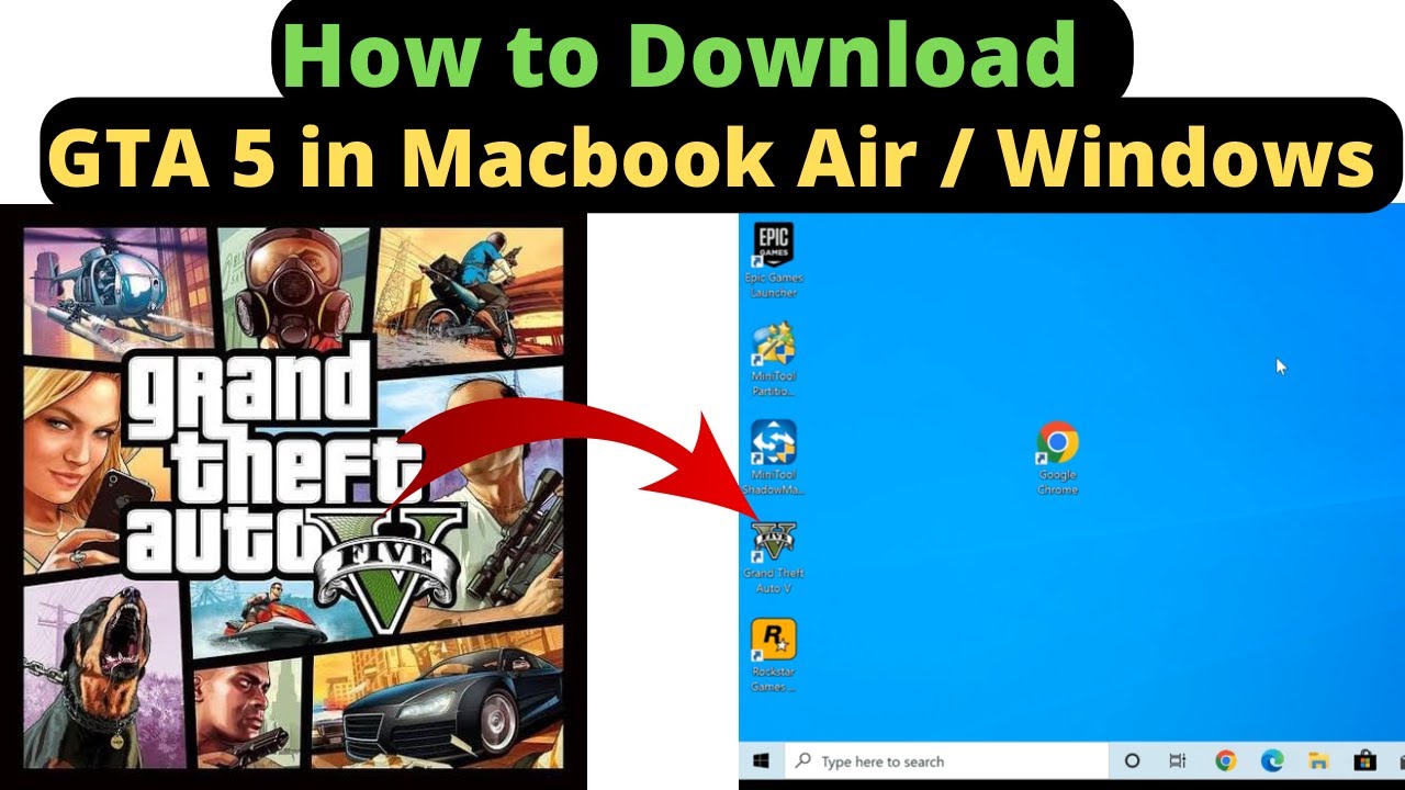 Как загрузить GTA 5 на MacBook или Windows 10