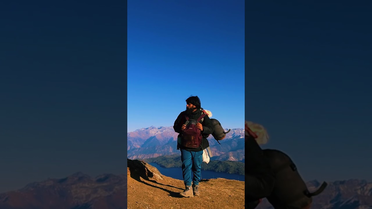Solo survival (02) shors #soloovernight #camping #fire #solo #soloventure  #mountains #travel