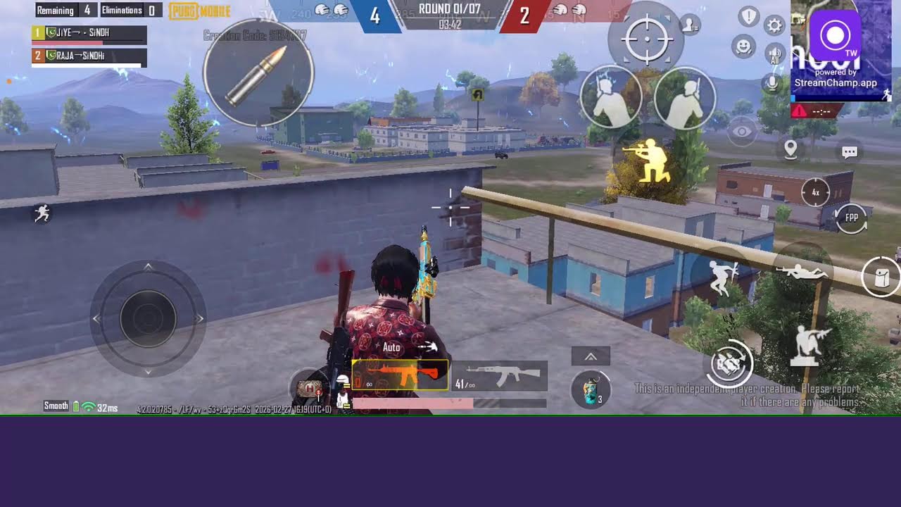 PUBG MOBILE LIVE ROOM JIYE SINDH