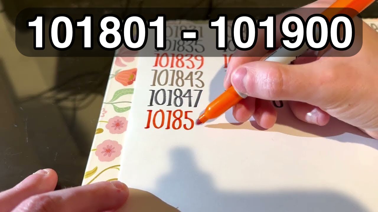 ✍️ Writing 101801 to 101900