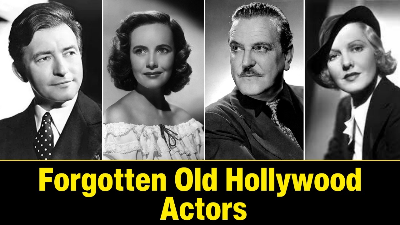 30 Forgotten Golden Age Actors