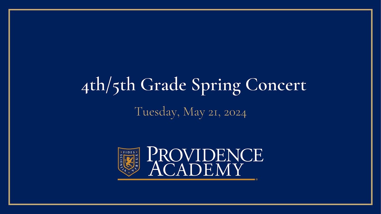 4th/5th Grade Spring Concert