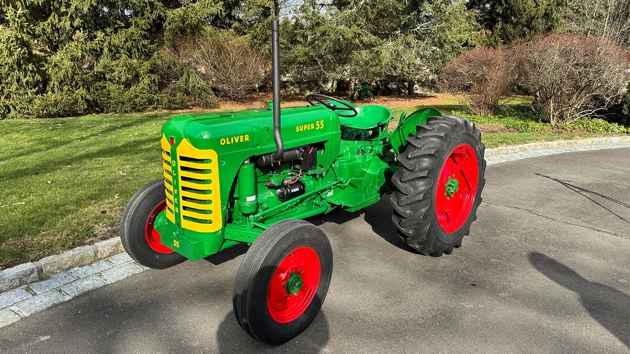 Oliver Super 55 Возрождение и перекраска