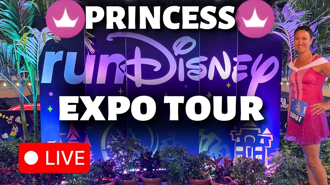 🔴LIVE🔴 2026 Run Disney PRINCESS Weekend Expo Tour and Tips | Walt Disney World