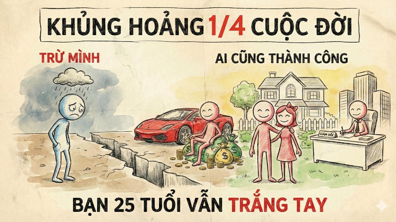 Khủng Hoảng Tuổi 25: Ngừng So Sánh, Bắt Đầu 