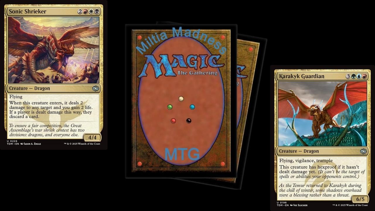Sonic Shrieker versus Karakyk Guardian