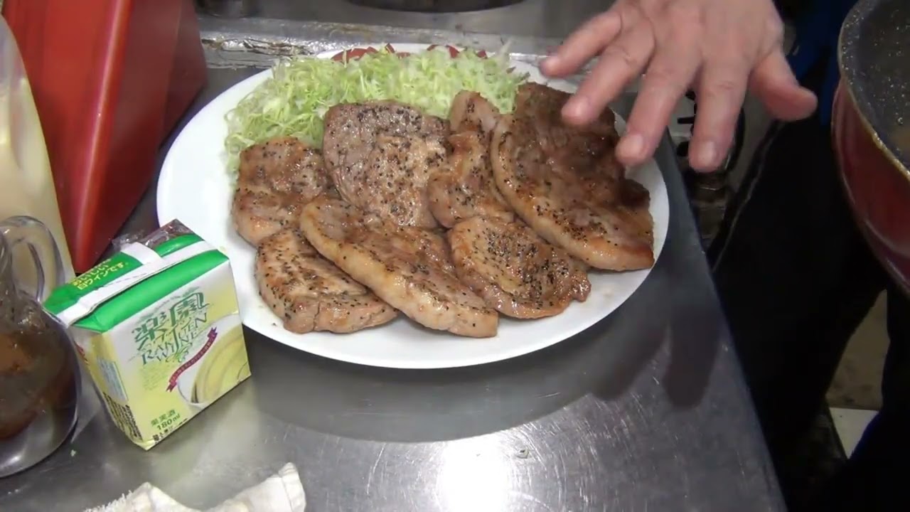 1月27日火曜日 ６時じゃよぉ！今日のばげまんまはポークソテーじゃよぉ～！＼(^o^)／