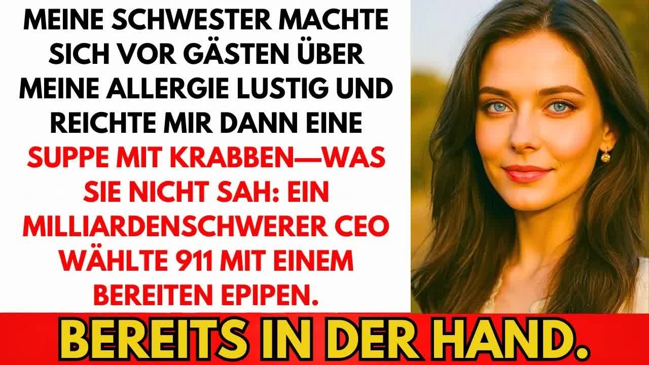 Schwester's ＂Witz＂ Brachte Mich Ins Krankenhaus — Ich Sammelte Beweise Und Stellte Rechnung