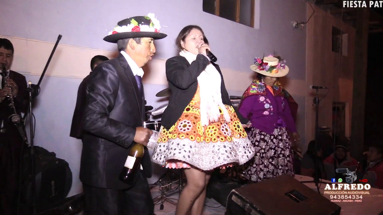 ROSITA JIMENEZ EN FIESTA PATRONAL VIRGEN ASUNCIONA C.P. DE ROCA TICLLOS BOLOGNESI ANCASH