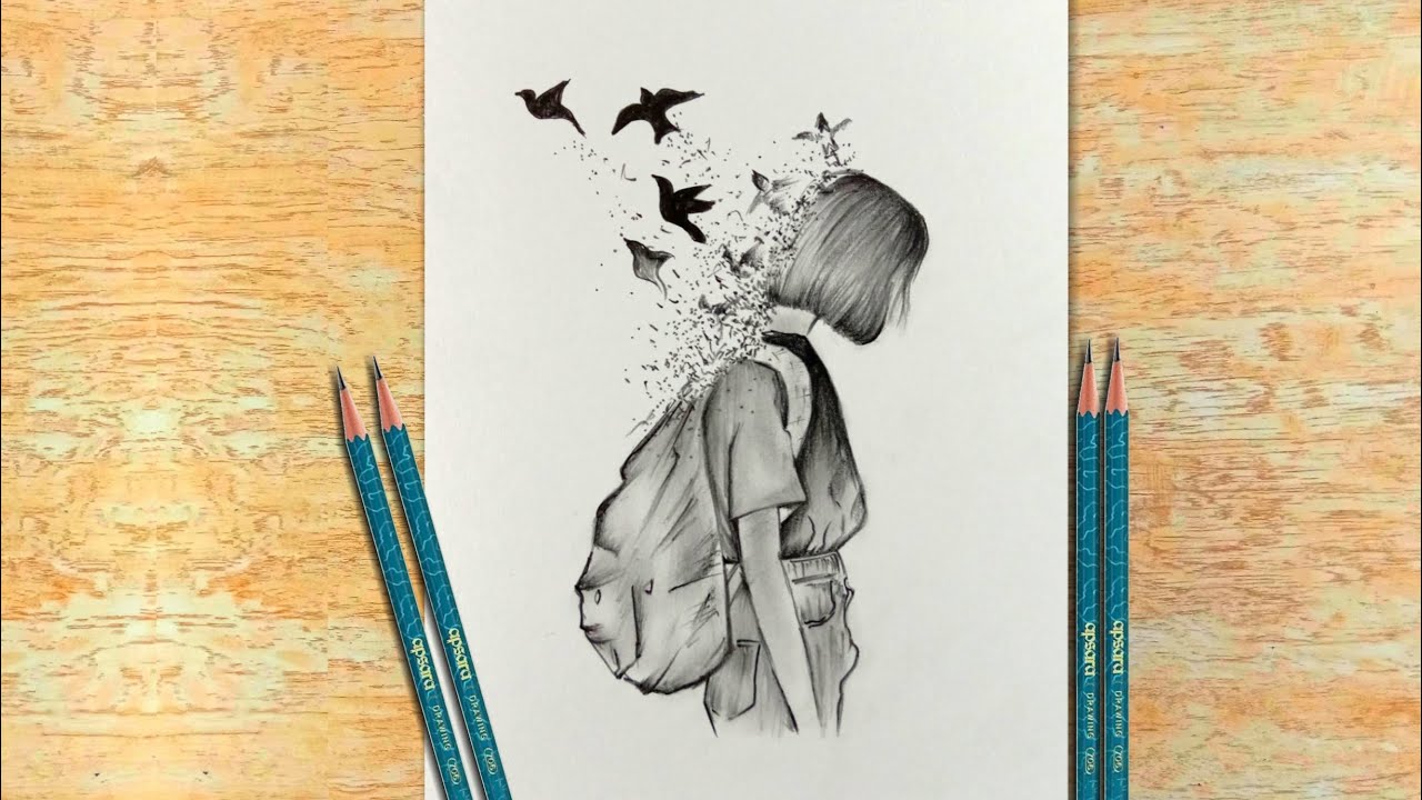 Easy Pencil Drawing for Beginners | Creative Drawing Ideas | Sketch for Beginners | #33