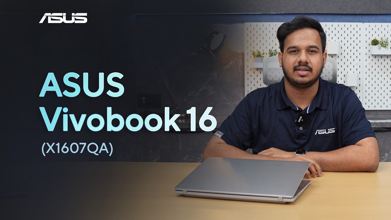 ASUS Vivobook 16 AI Laptop with Snapdragon X Processor | Copilot+ PC Review (Hindi)
