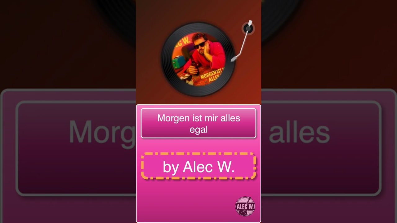Morgen ist mir alles egal