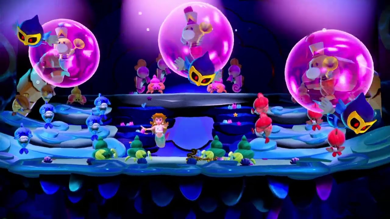 Opera of The Sea! Let's Play Princess Peach Show Time!