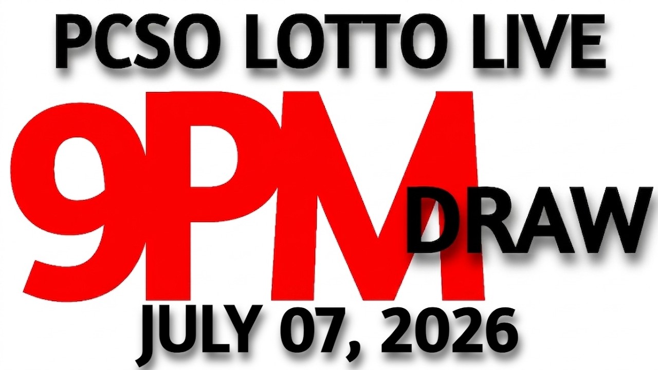 Lotto Result Today 9pm Draw July 07, 2026 Swertres Ez2 PCSO LIVE