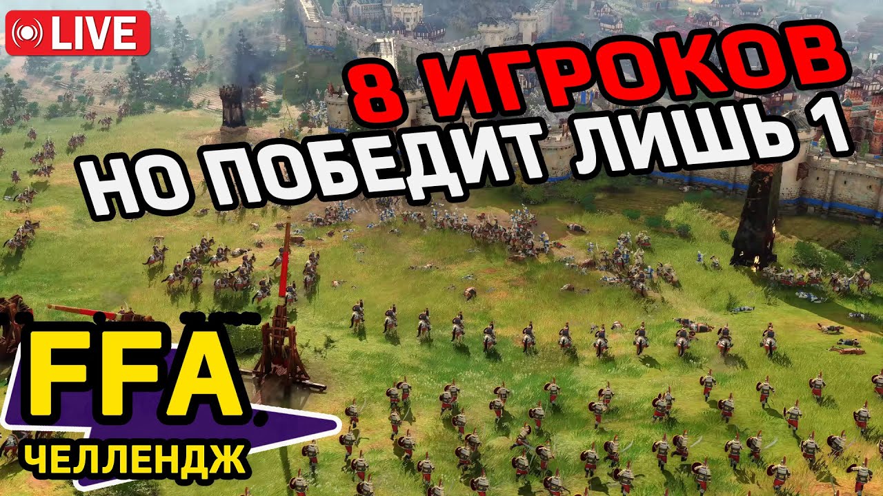 Победить каждой цивилизацией в FFA | Прогресс 21/22