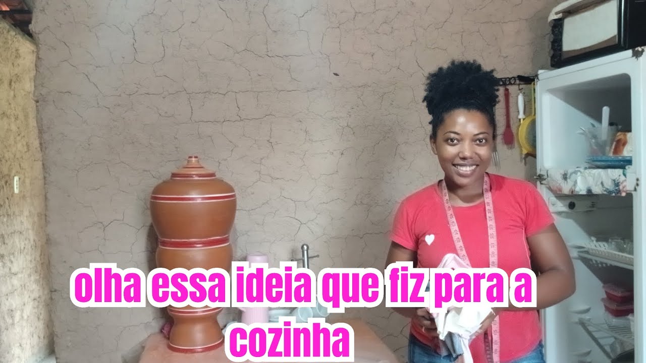 Olha essa idéia simples que fiz para a cozinha