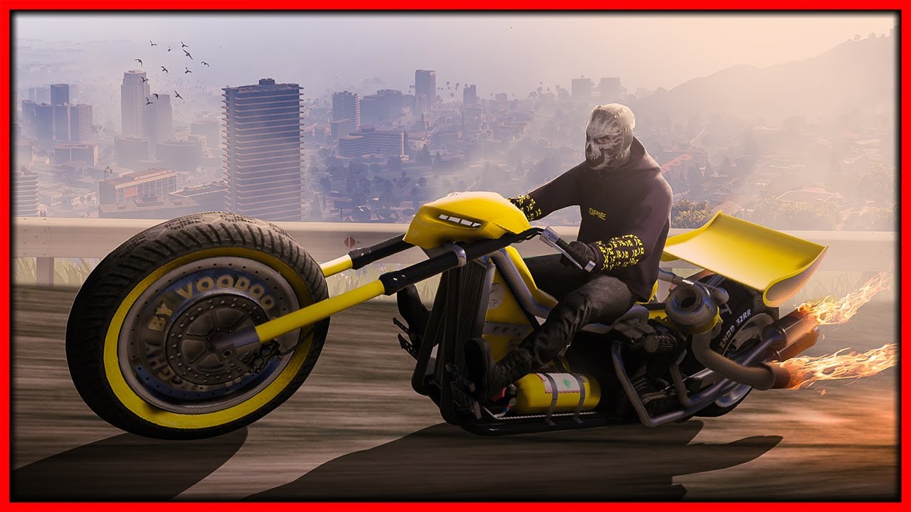 GTA 5 RP - Ускоритель скорости на мотоцикле, смущающий полицейских