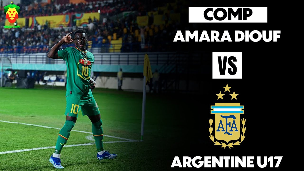 Amara Diouf vs Argentine U17