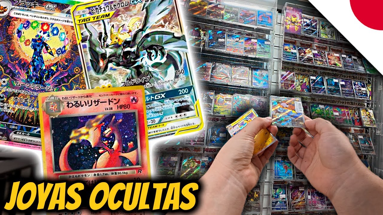 ENTRANDO en las TIENDAS de CARTAS de POKEMON más SECRETAS de JAPÓN