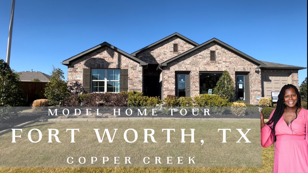 NEW CONSTRUCTION TOUR| PIZARRO FLOORPLAN| M/I HOMES| COPPER CREEK IN FORT WORTH, TX
