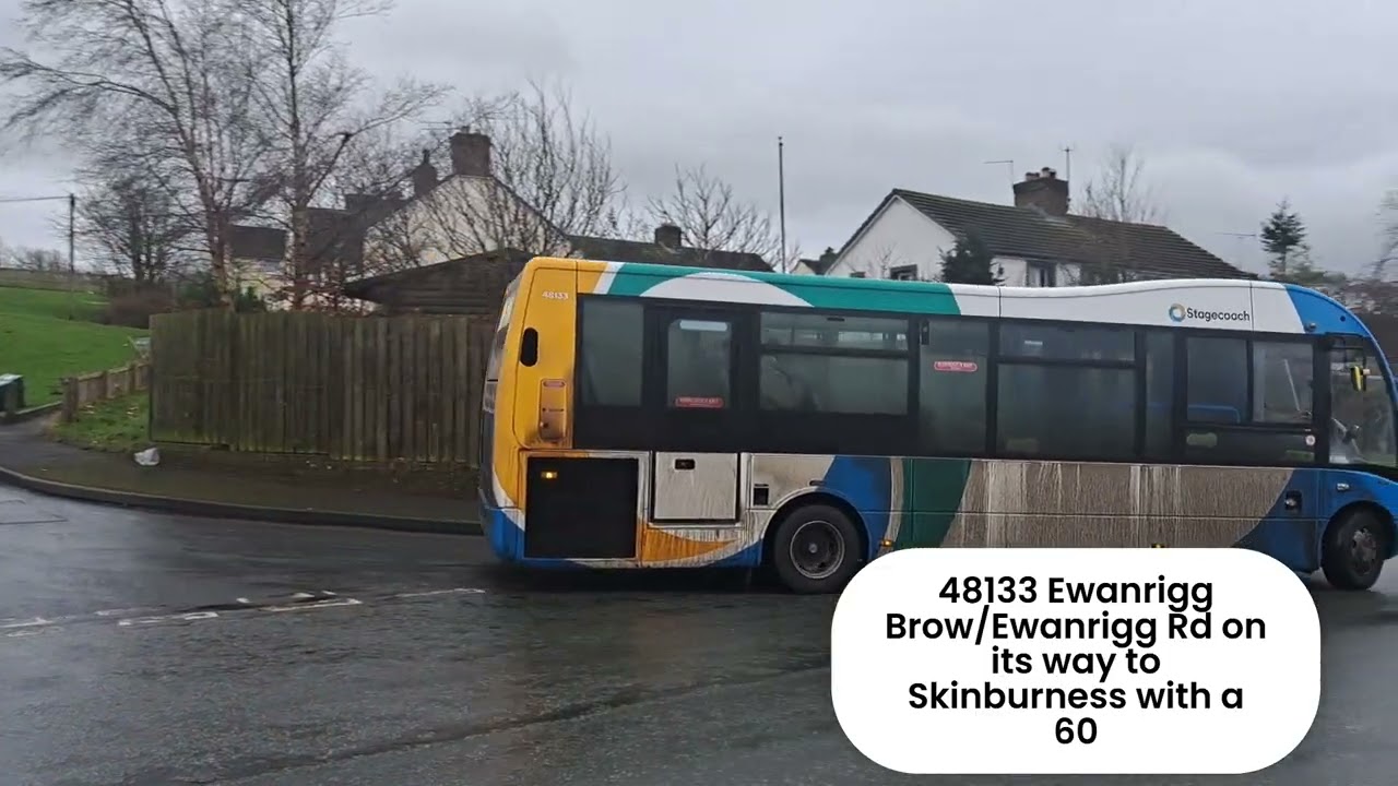 STAGECOACH ROUTES 30 AND 60 AND REAYS, WIGTON MD1 TOWN SERVICE AROUND MARYPORT, CUMBRIA 05-06.1.26