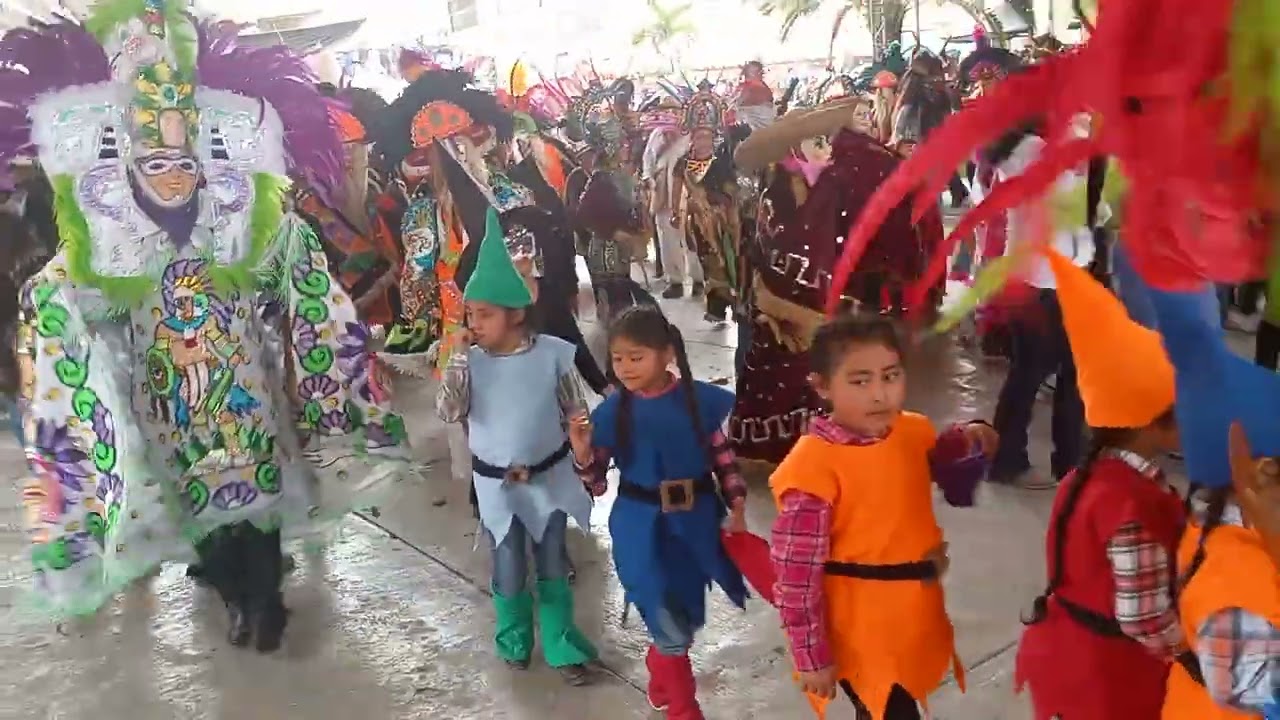 Cierre de Carnaval, Tlachichilco Veracruz. Miércoles 14 de febrero 2024.