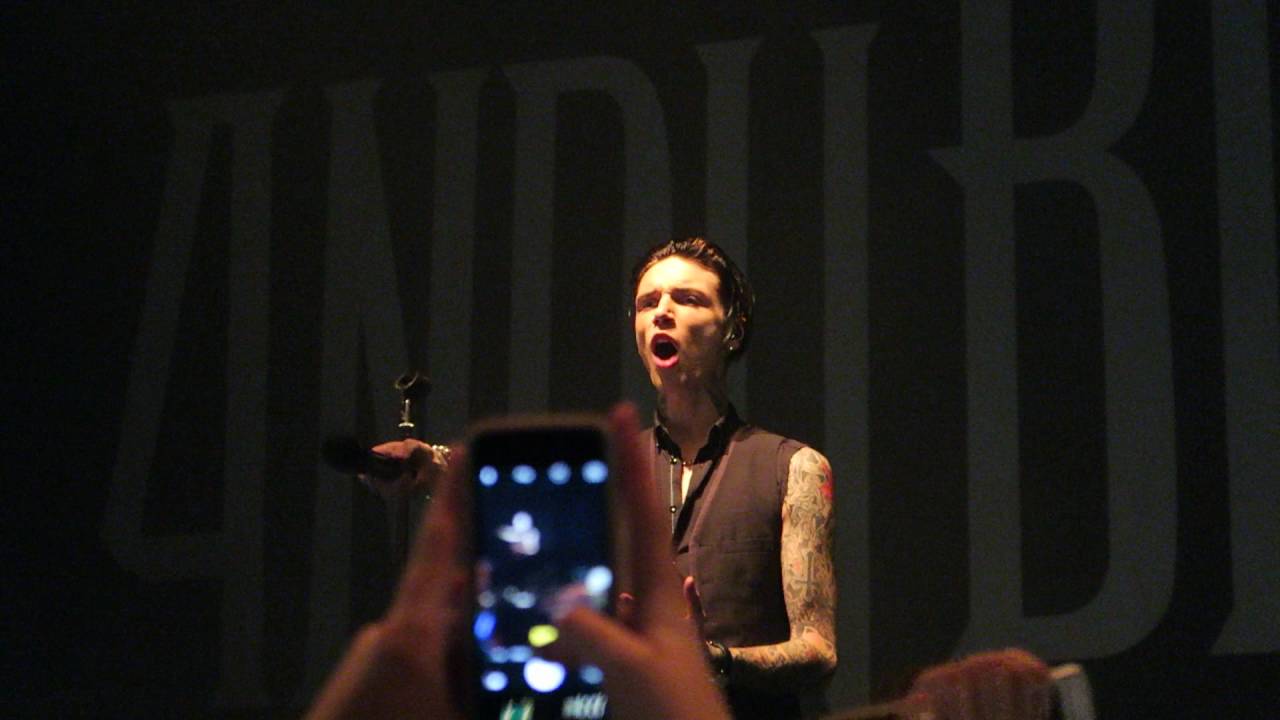 Andy Black - Saviour (Black Veil Brides Cover) - (HD) Live at The O2 Ritz Manchester 16/05/16