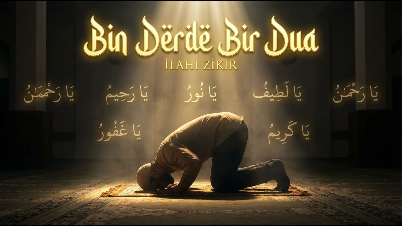 Bin Derde Bir Dua | İlahi Zikir – Kalbe Huzur Veren Esmaül Hüsna ile Zikir