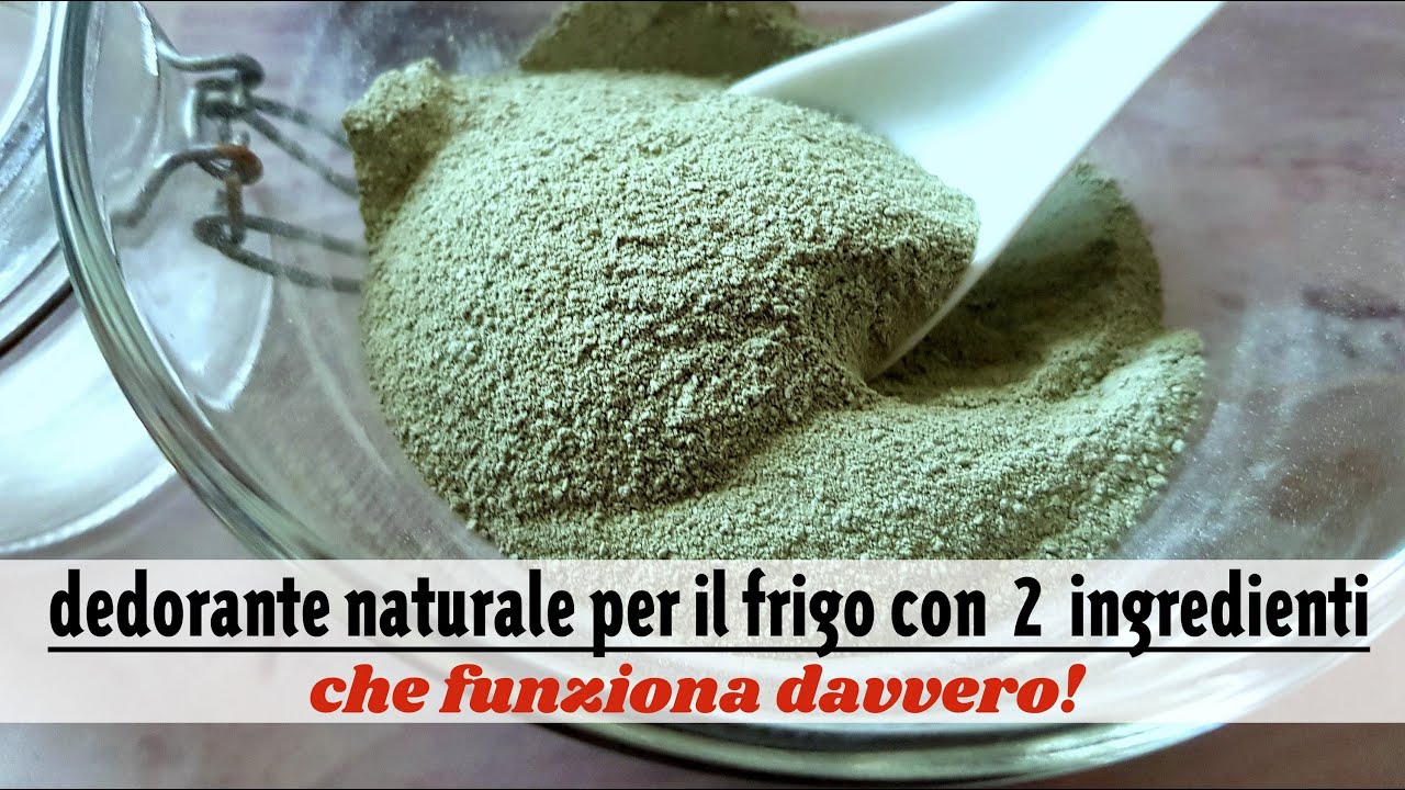 deodorante naturale per il frigorifero, solo 2 ingredienti e funziona davvero!