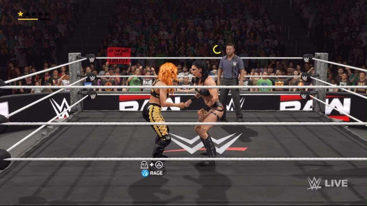 Rhea Ripley vs Toxic Attraction - Handicap - Monday Night Raw - March 31st 2025