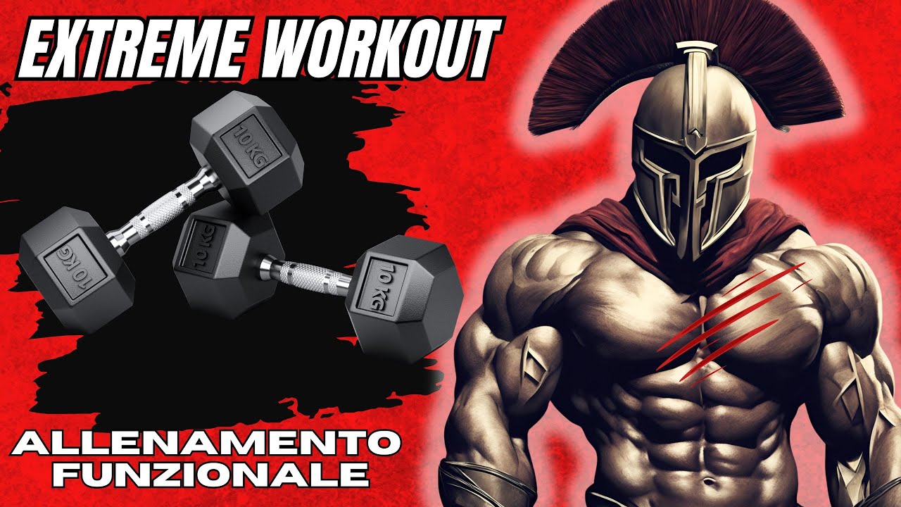 Spartan Workout Allenamento Funzionale con manubri