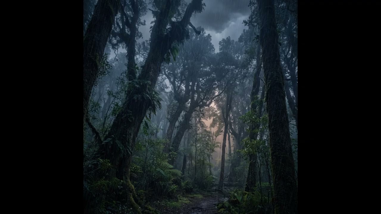 Thunder & Rain Sounds for Deep Sleep 🌙