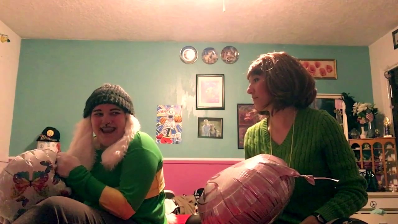 Chara and Asriel on Helium - Cosplay video
