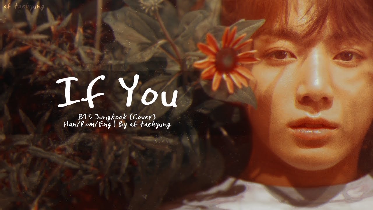 BTS Jungkook - IF YOU (Cover) (Color Coded Lyrics Han/Rom/Eng)