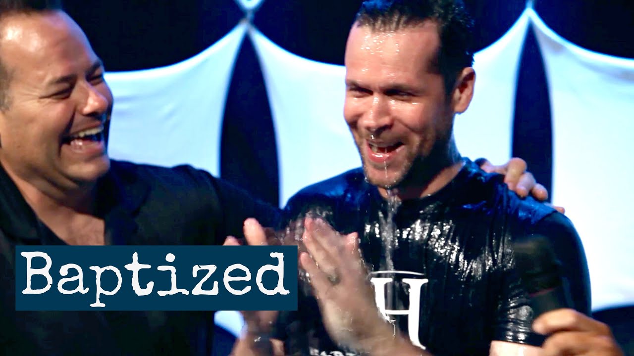 CHAD GOT BAPTIZED!